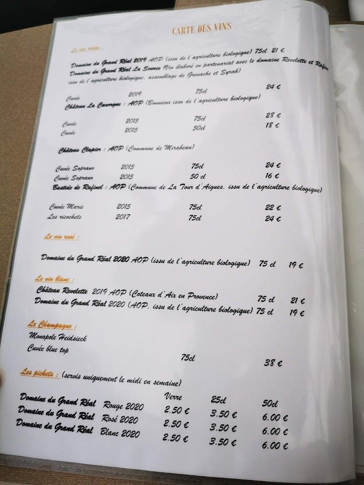 Association La Bourguette - Menu Image 1